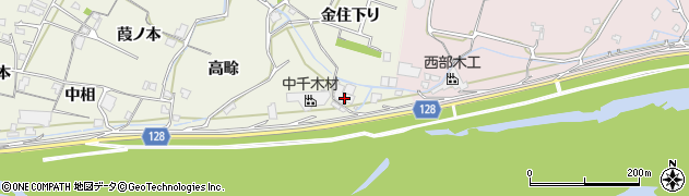 徳島県阿南市羽ノ浦町古庄（下向）周辺の地図