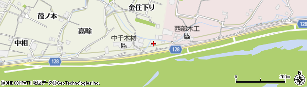 徳島県阿南市羽ノ浦町古庄下向27周辺の地図