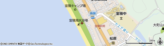 室積・虹ヶ浜海岸周辺の地図