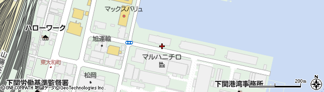 山口県下関市東大和町周辺の地図