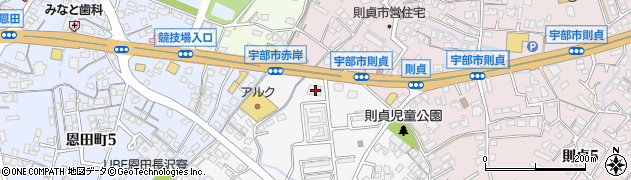 山口銀行則貞支店周辺の地図
