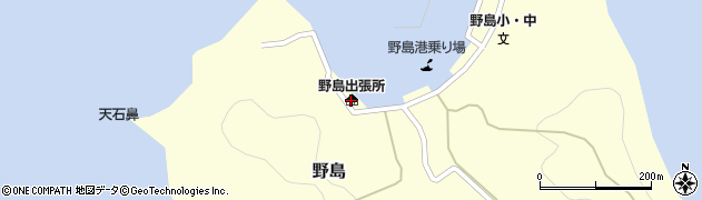 防府市役所　地域交流部地域振興課野島出張所周辺の地図