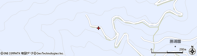 徳島県勝浦町（勝浦郡）坂本（北野）周辺の地図