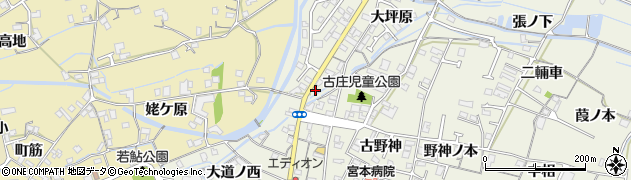 大西慶甲豆腐油揚店周辺の地図