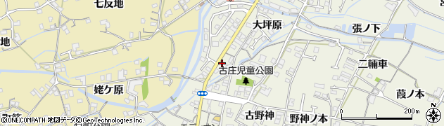 徳地堂周辺の地図