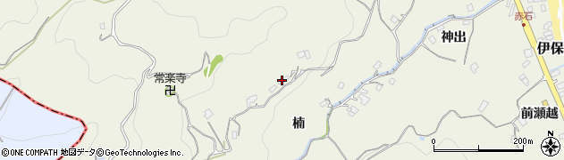 山口県柳井市伊保庄（楠）周辺の地図