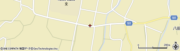 布村米穀店周辺の地図