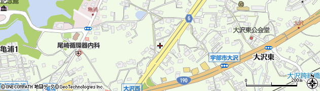 山口県宇部市西岐波大沢西4506周辺の地図