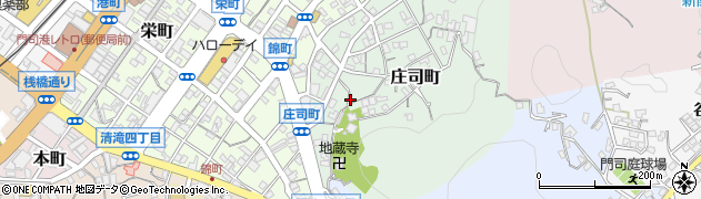 福岡県北九州市門司区庄司町14周辺の地図