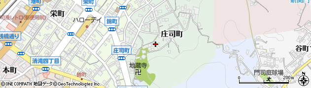 福岡県北九州市門司区庄司町17周辺の地図