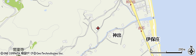 山口県柳井市伊保庄神出4159周辺の地図