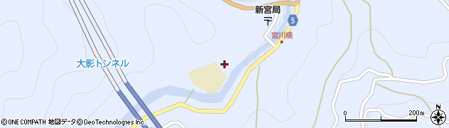 四国中央警察署新宮駐在所周辺の地図
