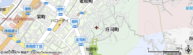 福岡県北九州市門司区庄司町13-20周辺の地図