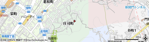福岡県北九州市門司区庄司町9-14周辺の地図