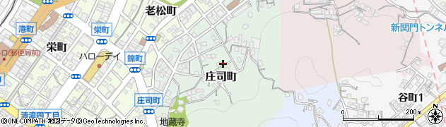 福岡県北九州市門司区庄司町11-16周辺の地図