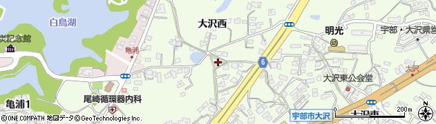山口県宇部市西岐波大沢西4523周辺の地図