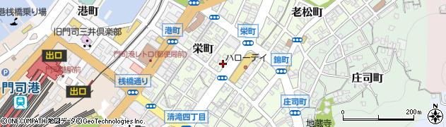株式会社ヨシダ　めがね門司港レトロ店周辺の地図