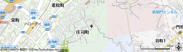 福岡県北九州市門司区庄司町9-10周辺の地図
