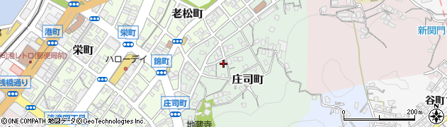 福岡県北九州市門司区庄司町13-9周辺の地図