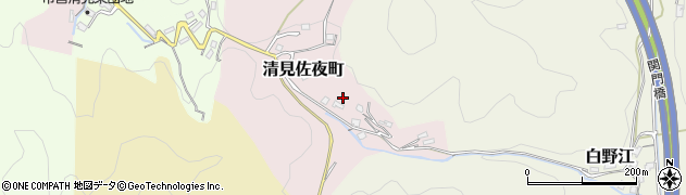 福岡県北九州市門司区清見佐夜町周辺の地図