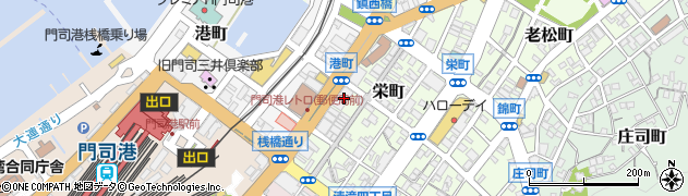 福岡銀行門司支店 ＡＴＭ周辺の地図