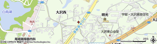 山口県宇部市西岐波大沢西4516周辺の地図