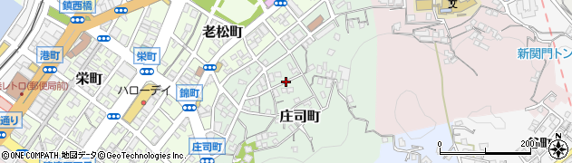 福岡県北九州市門司区庄司町12-23周辺の地図