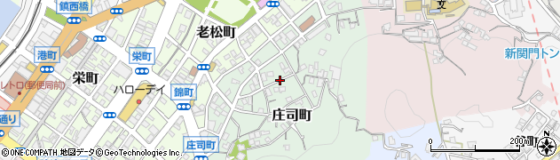 福岡県北九州市門司区庄司町12-22周辺の地図