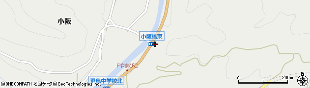 小阪橋東周辺の地図