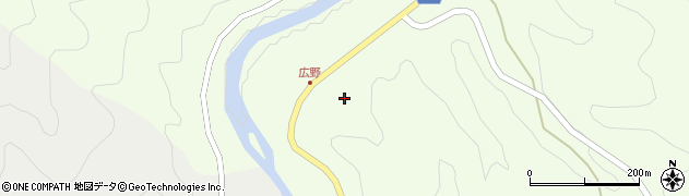 和歌山県日高郡日高川町高津尾993周辺の地図