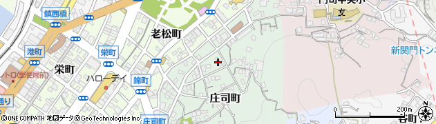 福岡県北九州市門司区庄司町12-17周辺の地図