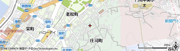福岡県北九州市門司区庄司町12-11周辺の地図