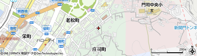 福岡県北九州市門司区庄司町8-11周辺の地図
