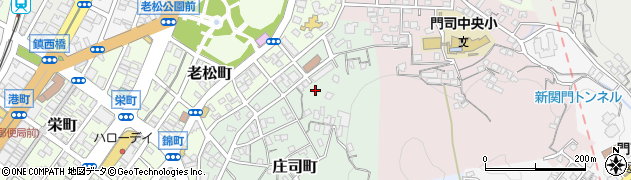 福岡県北九州市門司区庄司町8-2周辺の地図