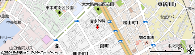 吉永外科医院周辺の地図