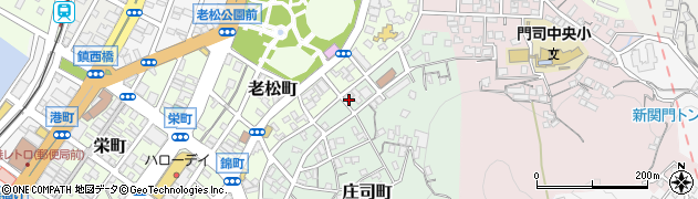 福岡県北九州市門司区庄司町4-31周辺の地図