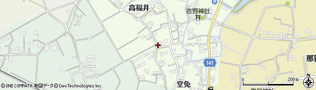 徳島県阿南市那賀川町上福井高福井61周辺の地図