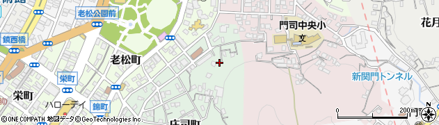 福岡県北九州市門司区庄司町6周辺の地図