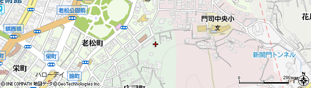 福岡県北九州市門司区庄司町7-17周辺の地図