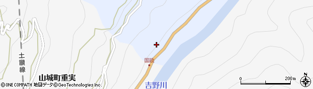 徳島県三好市山城町国政330周辺の地図