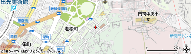 福岡県北九州市門司区庄司町周辺の地図