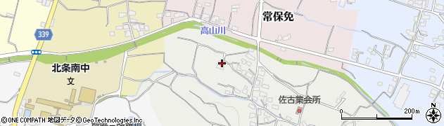 愛媛県松山市佐古199周辺の地図