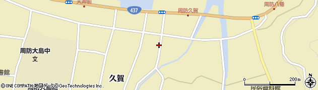 山口銀行大島久賀支店周辺の地図