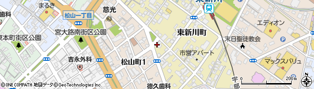 七福中華そば店周辺の地図