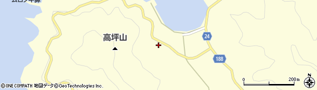 和歌山県日高郡日高町志賀3851周辺の地図