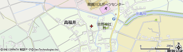 徳島県阿南市那賀川町上福井高福井45周辺の地図