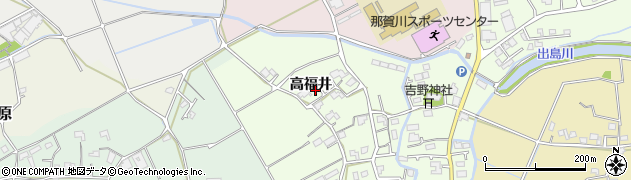 徳島県阿南市那賀川町上福井高福井33周辺の地図