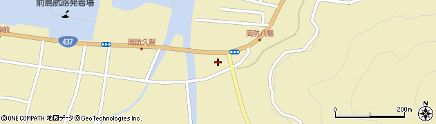 周防大島町　久賀福祉センター周辺の地図