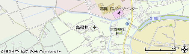徳島県阿南市那賀川町上福井高福井29周辺の地図