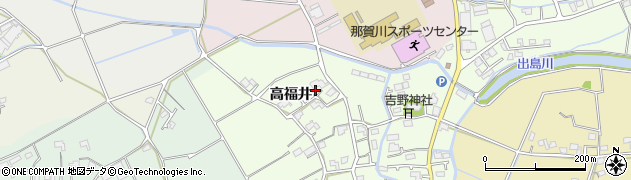 徳島県阿南市那賀川町上福井高福井31周辺の地図